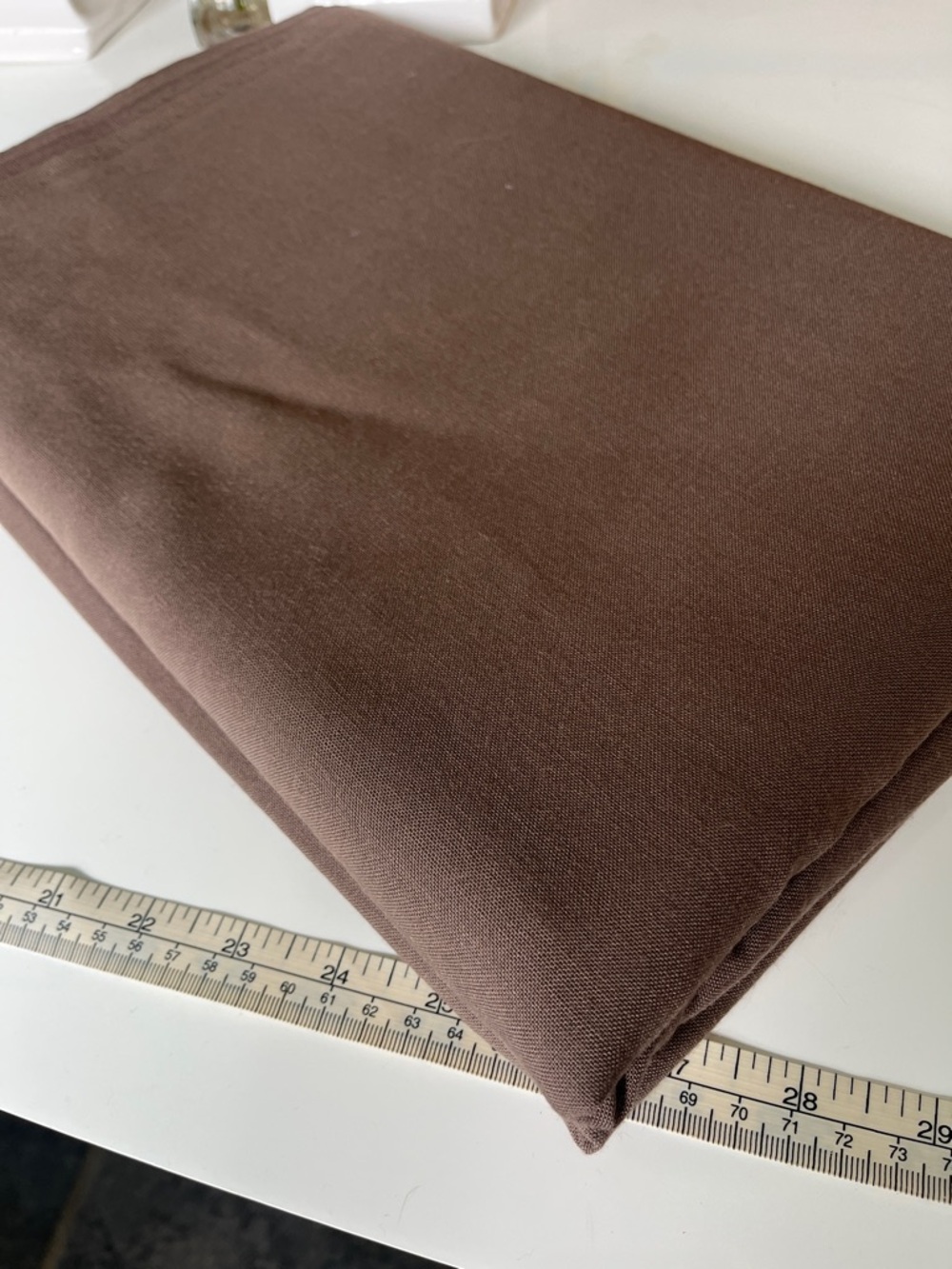 Neutral light brown  Linen Fabric 3 yards